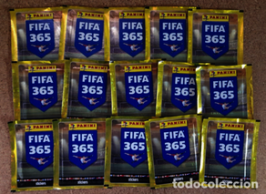 Livres: Fifa 365.Lote de 15 Sobres sin abrir.Panini